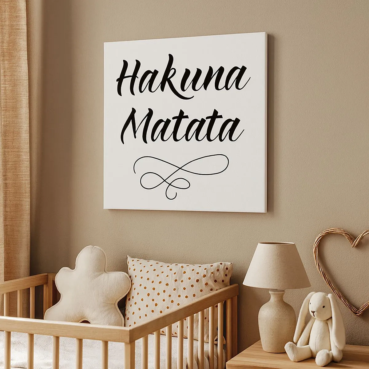 Quadro em tela - O melhor conselho - 30x30 cm