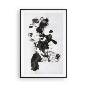 Pôster com moldura preta - Existe um método para a loucura? - 61x91 cm