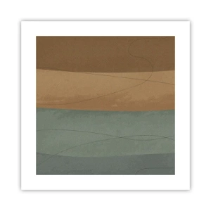 Pôster - Composição horizontal - 40x40 cm