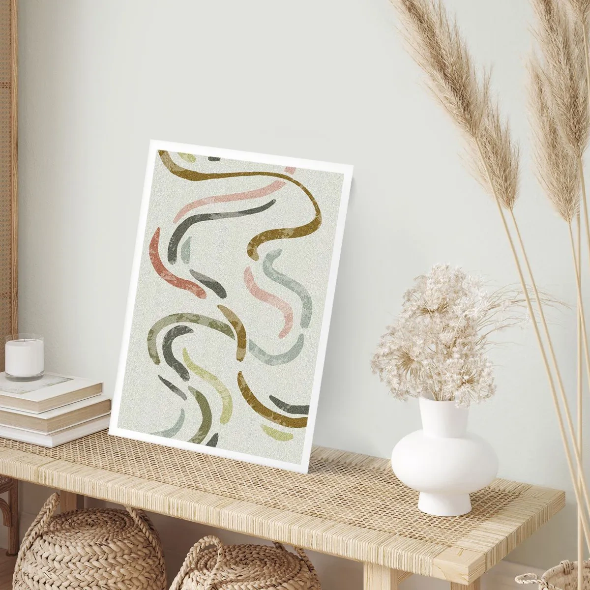 Pôster - Uma alegre dança de abstração - 50x70 cm