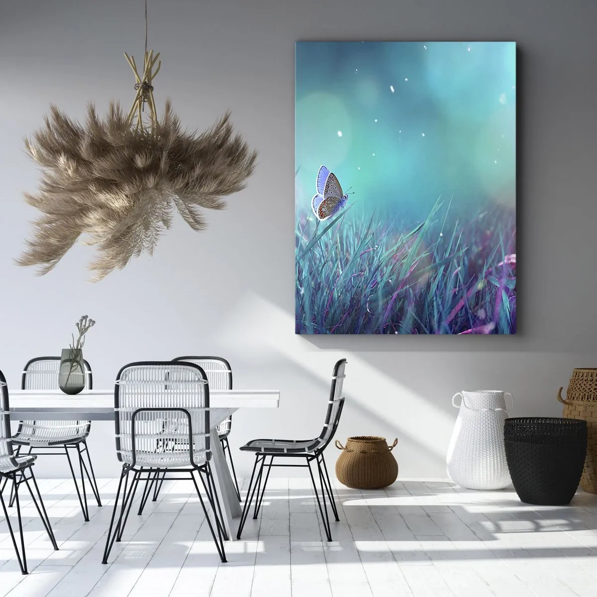 Quadro em tela - A vida secreta do prado - 50x70 cm