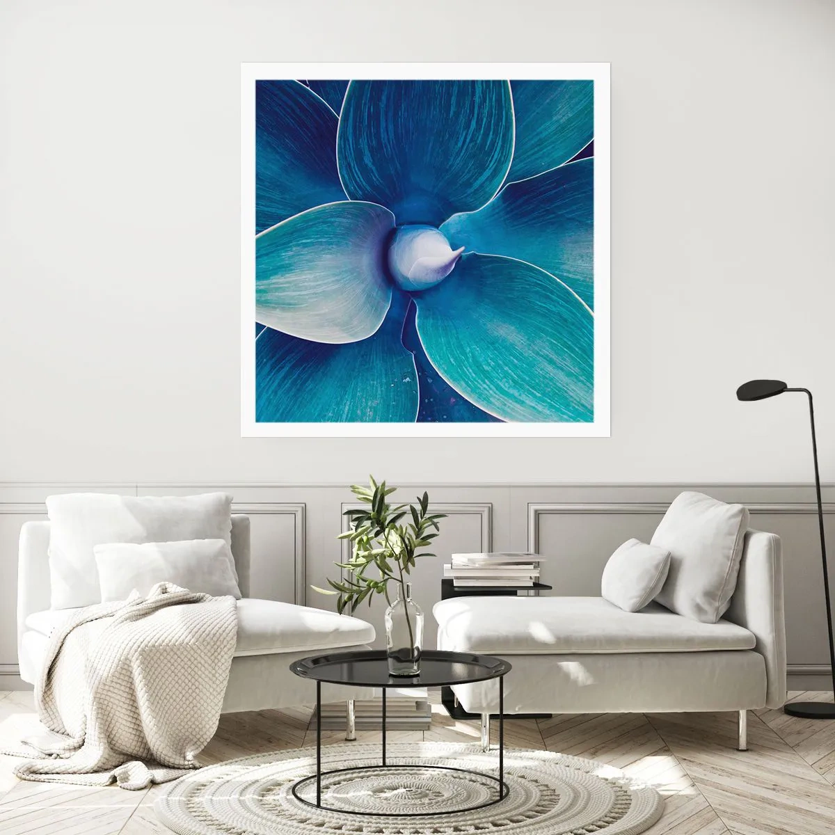 Pôster - O azul do céu - 60x60 cm
