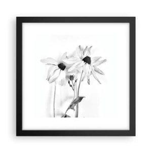 Pôster com moldura preta - Ninguém quer estar sozinho - 30x30 cm