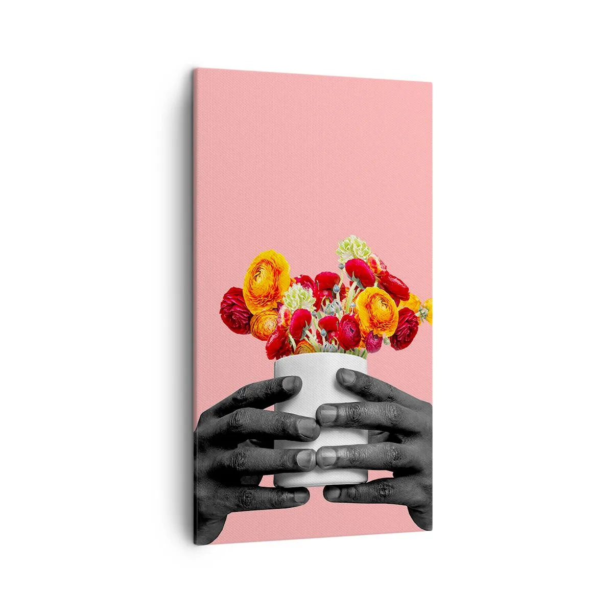 Quadro em tela - A apoteose da vida - 45x80 cm