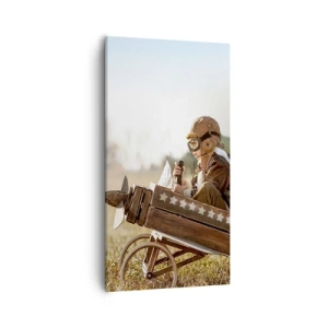 Quadro em tela - O início rumo a um sonho - 55x100 cm