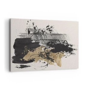 Quadro em tela - Composição com paixão - 100x70 cm