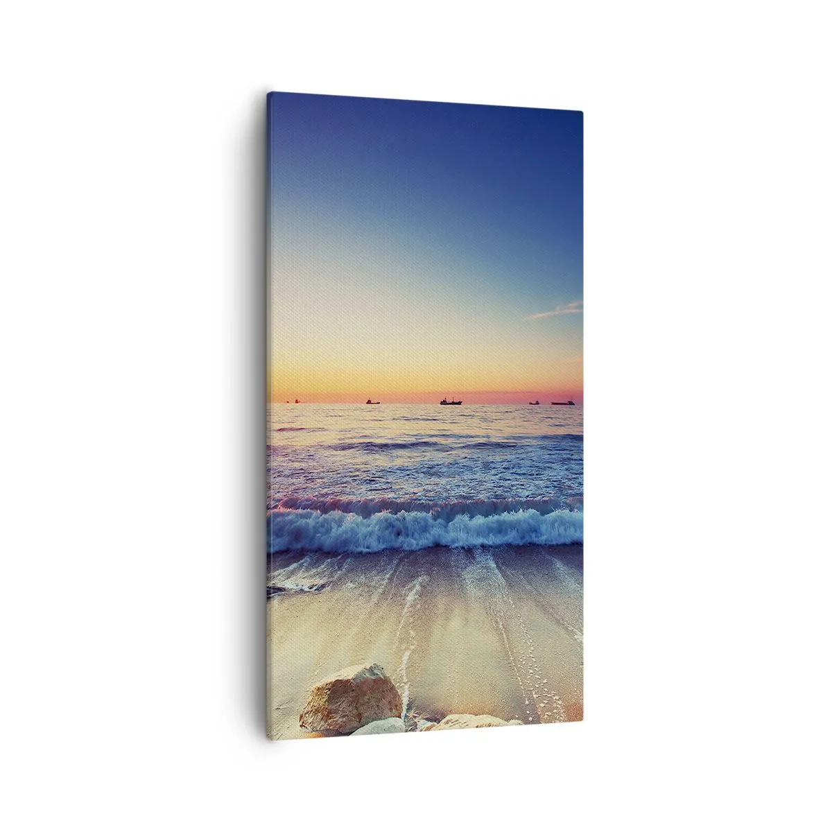 Quadro em tela - E além do horizonte? - 55x100 cm