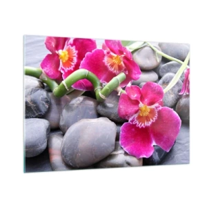 Quadro em vidro - Frio e calor - 100x70 cm