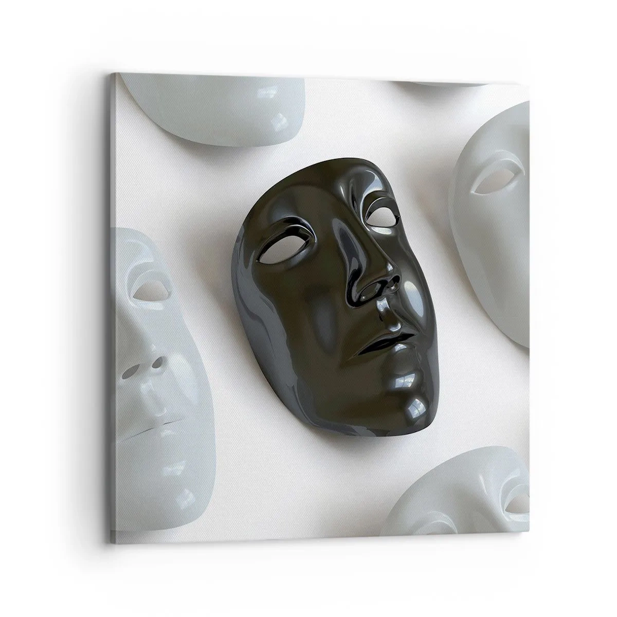 Quadro em tela - Como se destacar? - 70x70 cm