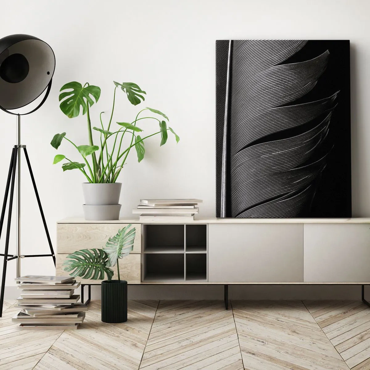 Quadro em tela - A caneta – um design maravilhoso - 45x80 cm