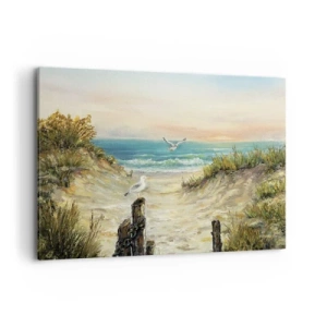 Quadro em tela - Refúgio sem vento - 120x80 cm