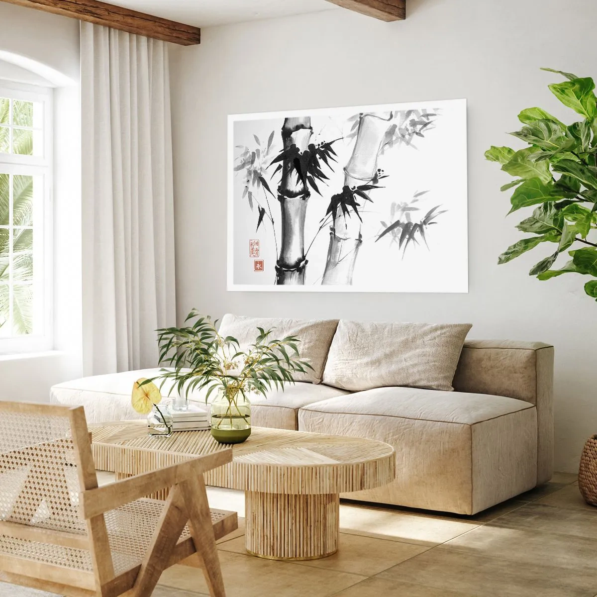Pôster - Foco no Oriente - 100x70 cm