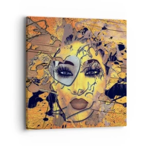 Quadro em tela - Beleza ensolarada - 40x40 cm