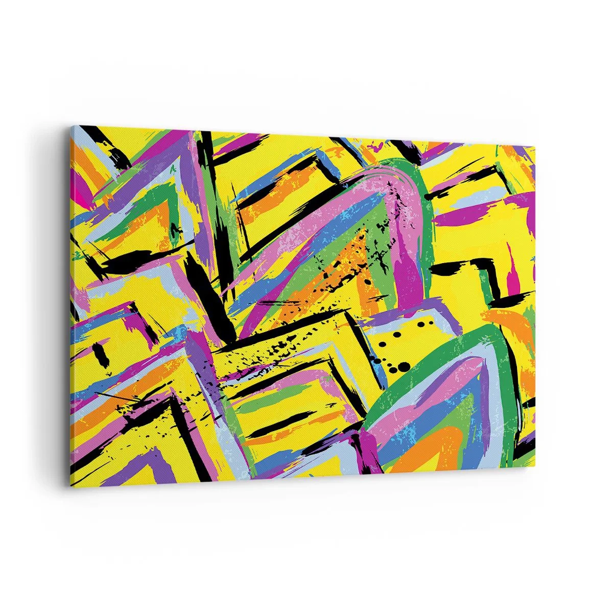 Quadro em tela - Grito de alegria - 100x70 cm