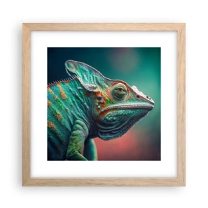 Pôster com moldura de carvalho claro - Estás a ver-me? Isso não é bom… - 30x30 cm