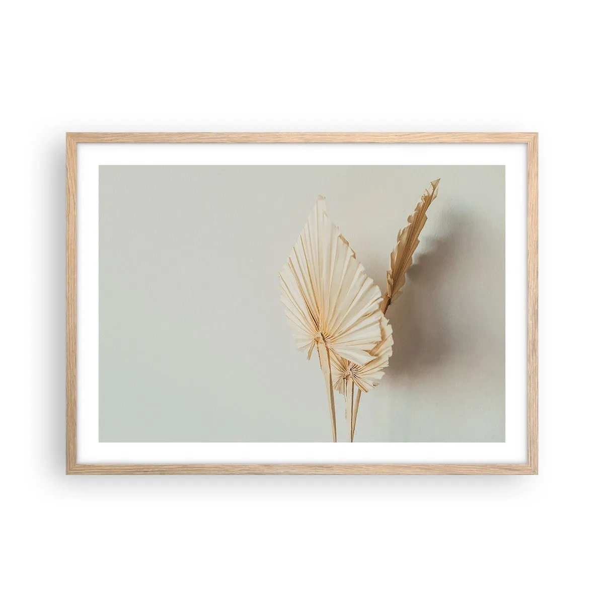 Pôster com moldura de carvalho claro - Quando precisas de alívio - 70x50 cm