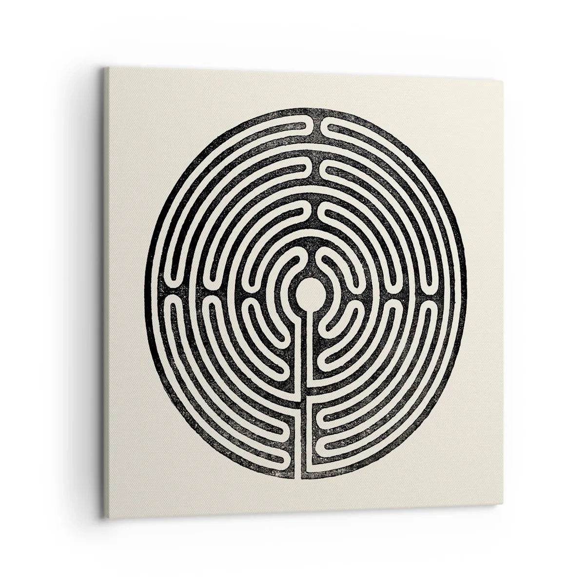 Quadro em tela - Ordem misteriosa - 50x50 cm