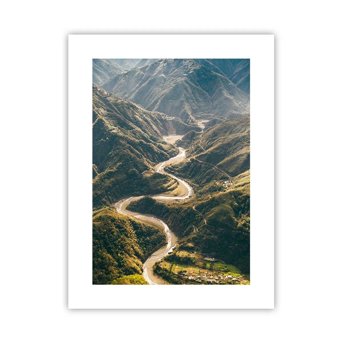 Pôster - Direto do coração das montanhas - 30x40 cm