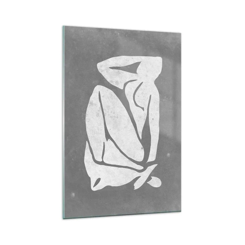Quadro em vidro - Nos pensamentos - 80x120 cm