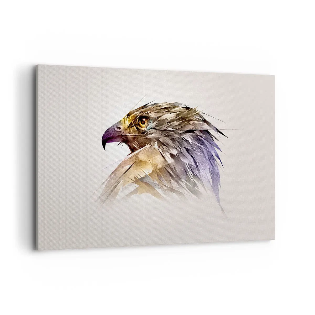 Quadro em tela - Retrato de um guerreiro - 100x70 cm