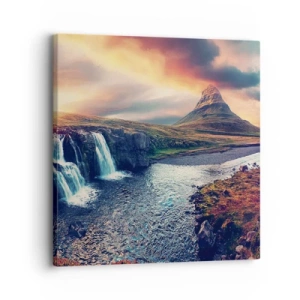 Quadro em tela - Na majestade da natureza - 30x30 cm