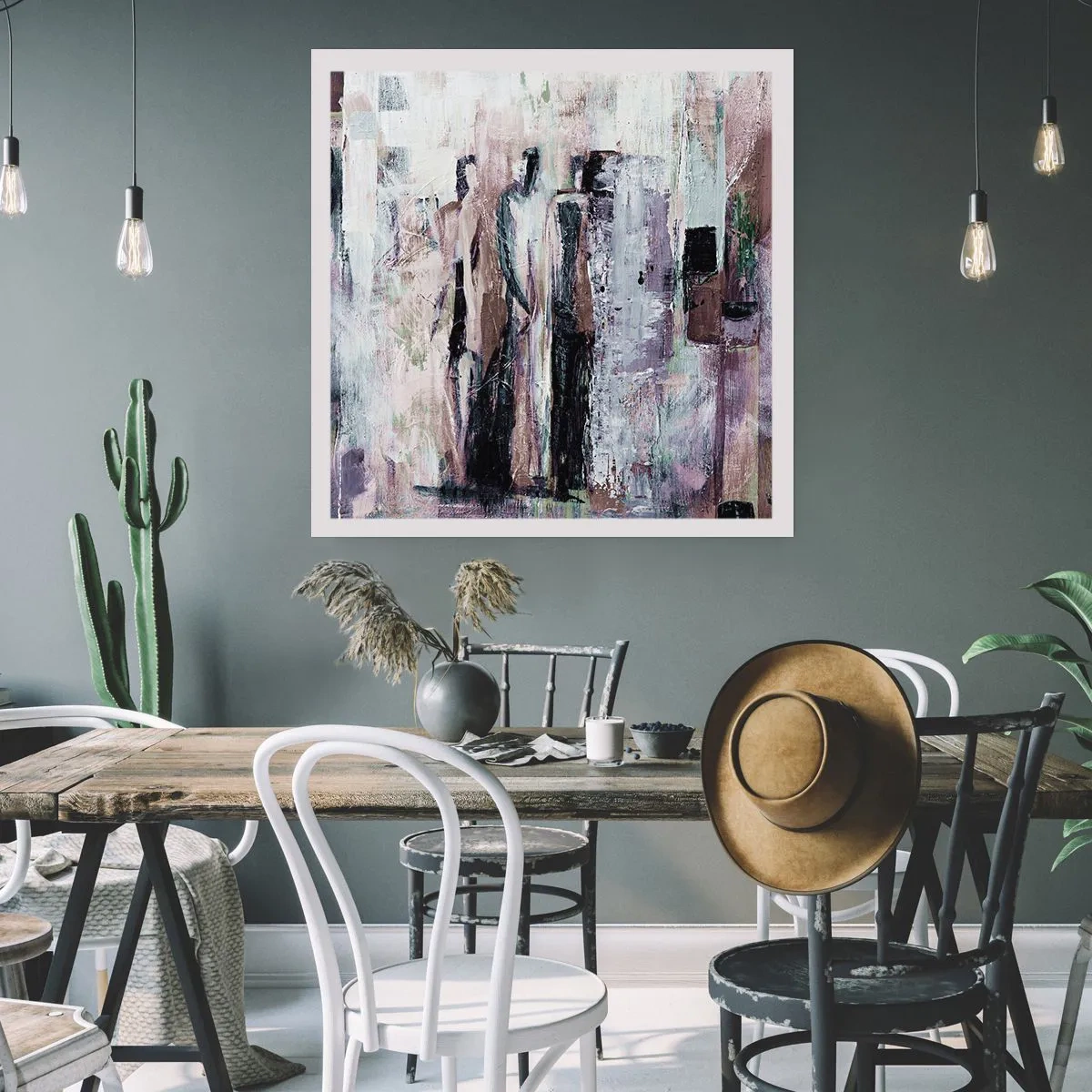 Pôster - Três misteriosos - 60x60 cm