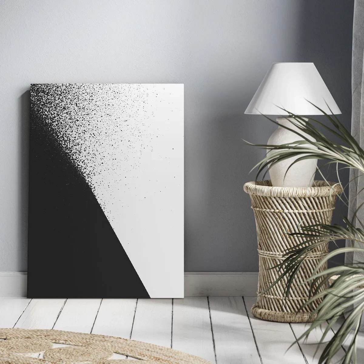 Quadro em tela - Cada vez mais rápido, cada vez mais - 45x80 cm