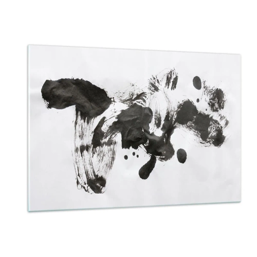 Quadro em vidro - Existe um método para a loucura? - 120x80 cm