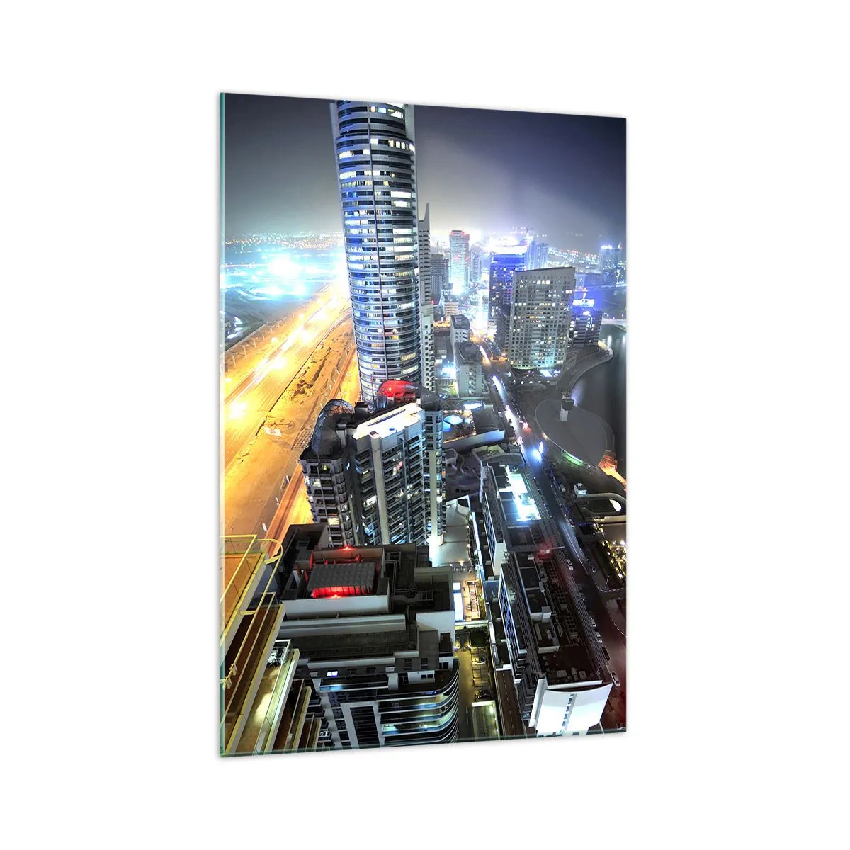 Quadro em vidro - Milagre no deserto - 70x100 cm