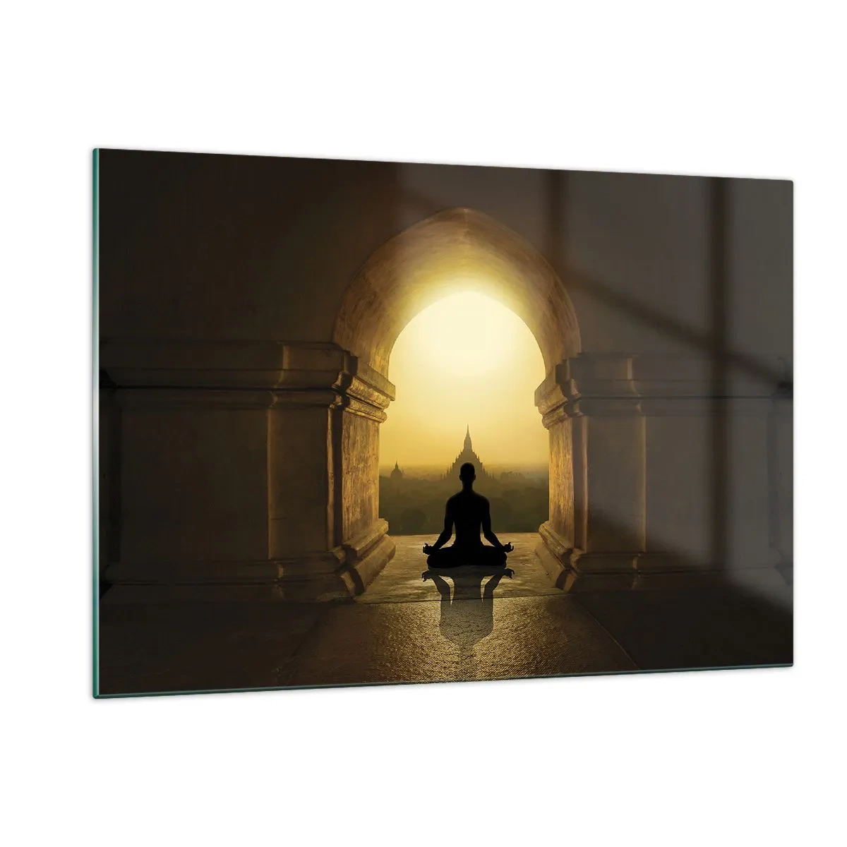 Quadro em vidro - Harmonia completa - 120x80 cm