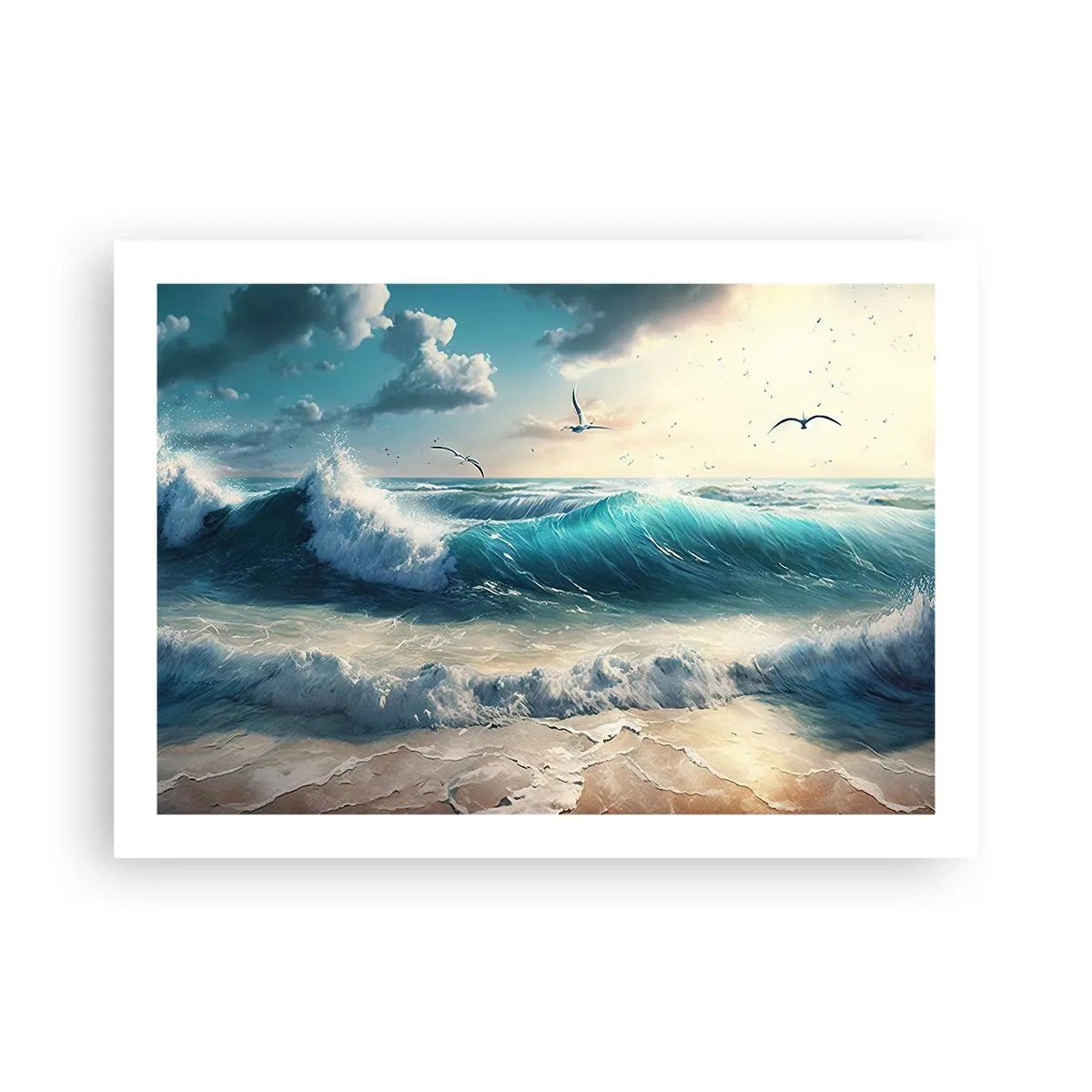 Pôster - Cantarola apenas para si - 70x50 cm