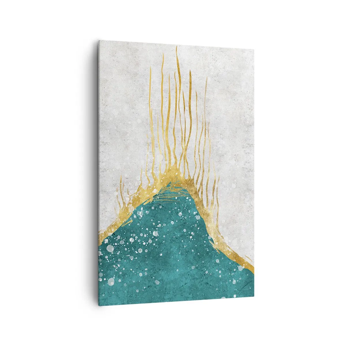 Quadro em tela - Maré Dourada - 80x120 cm