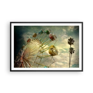 Pôster com moldura preta - Será divertido… - 91x61 cm