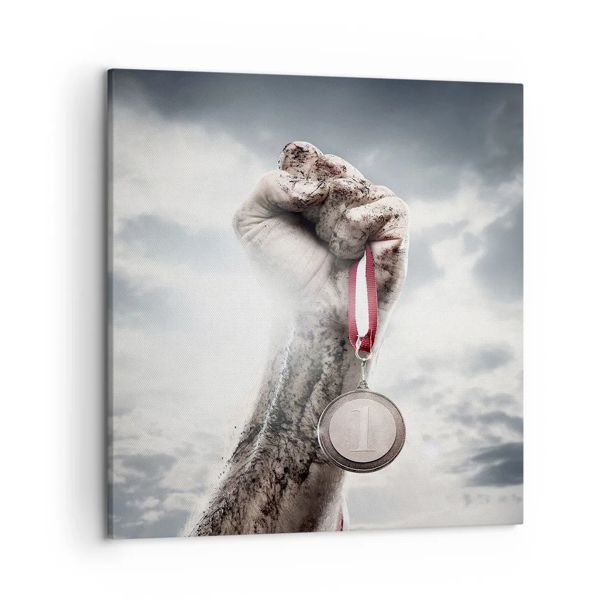 Quadro em tela - Per aspera ad astra - 50x50 cm