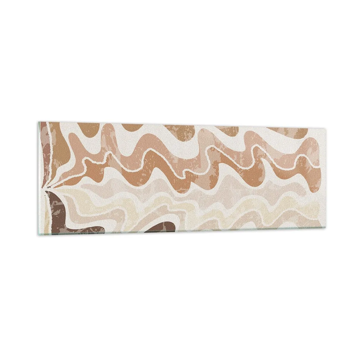 Quadro em vidro - Boa energia – boas emoções - 90x30 cm