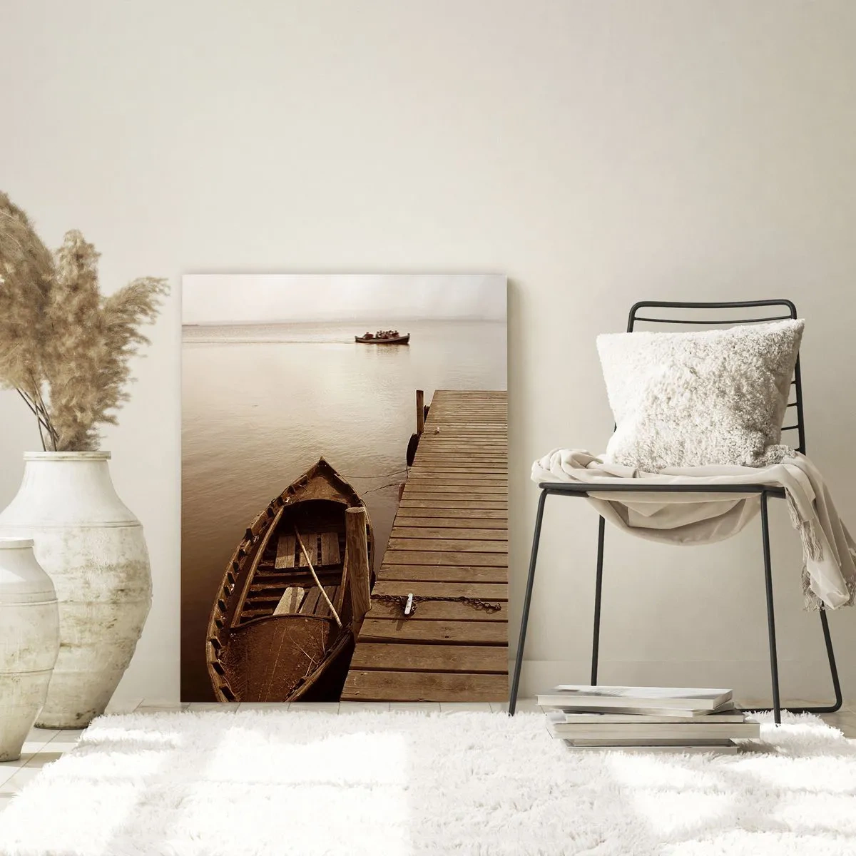 Quadro em vidro - Paz de espírito - 50x70 cm