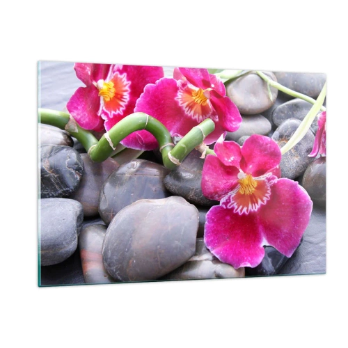 Quadro em vidro - Frio e calor - 120x80 cm