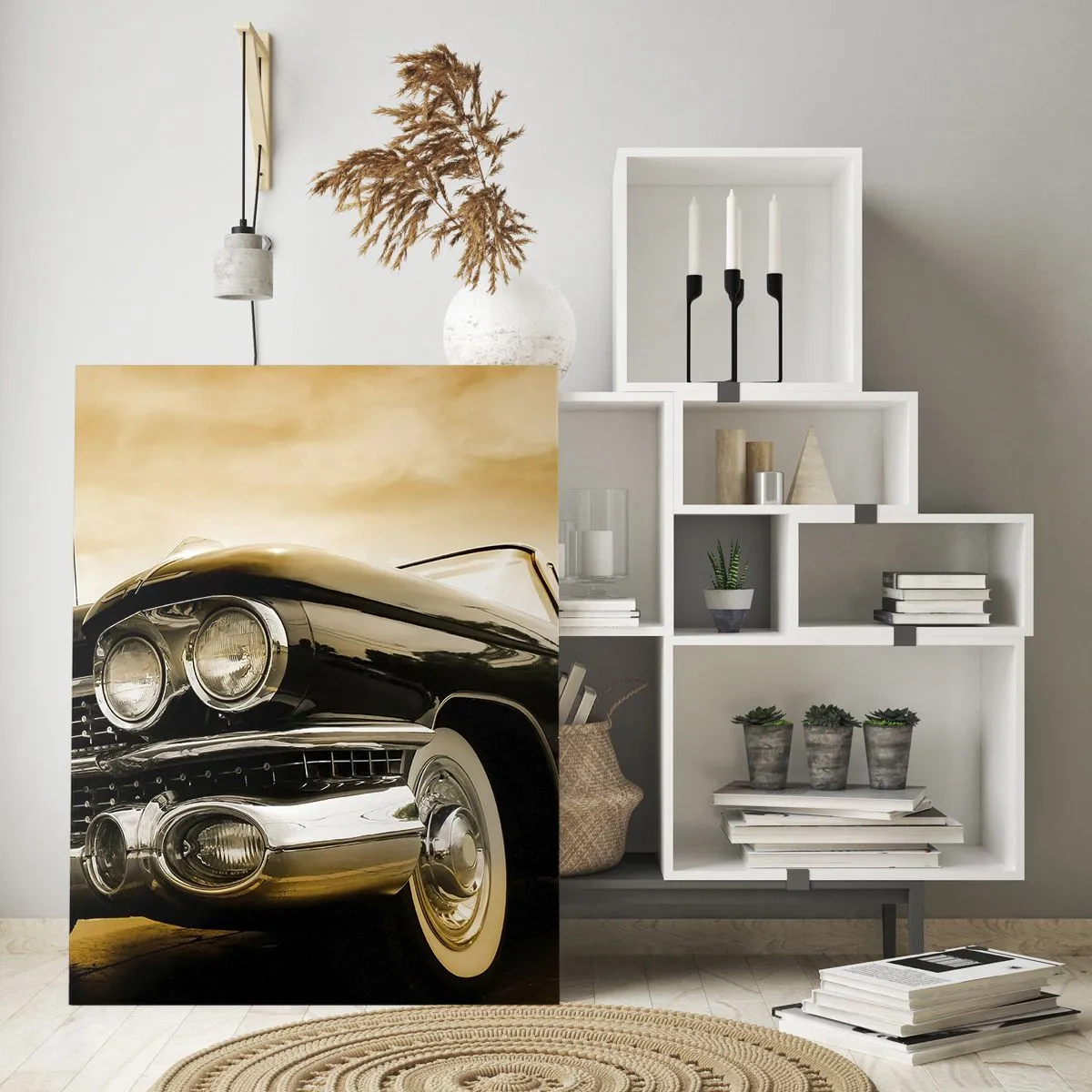 Quadro em vidro - Os clássicos nunca desaparecem - 50x70 cm