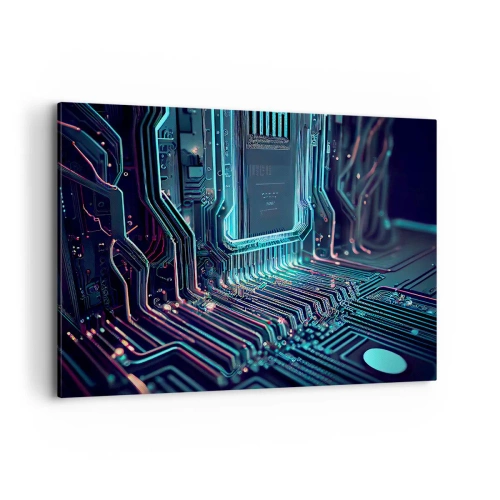 Quadro em tela - Só estou a pensar... - 100x70 cm