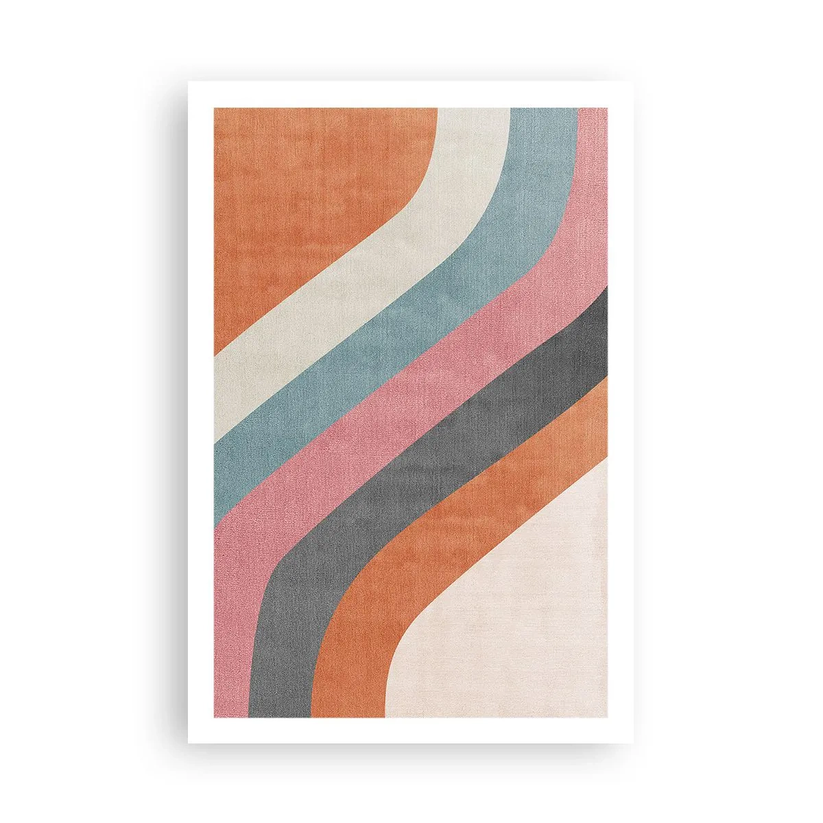 Pôster - Composição diagonal – movimento - 61x91 cm