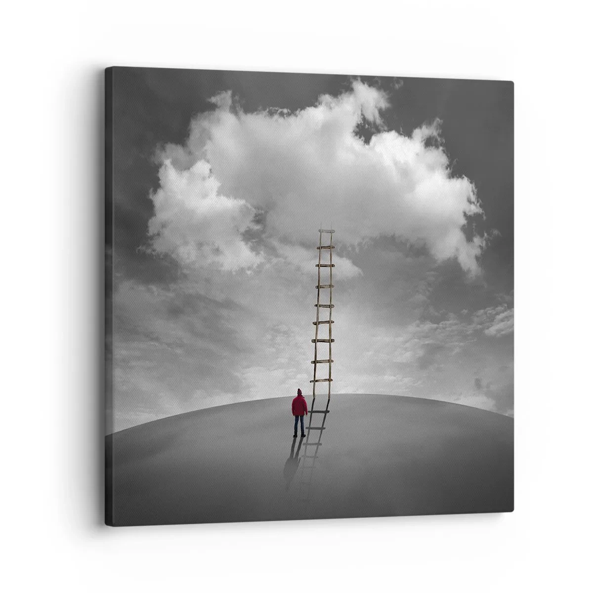 Quadro em tela - Tudo é possível - 30x30 cm