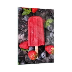 Quadro em vidro - O sabor de um verão quente - 50x70 cm