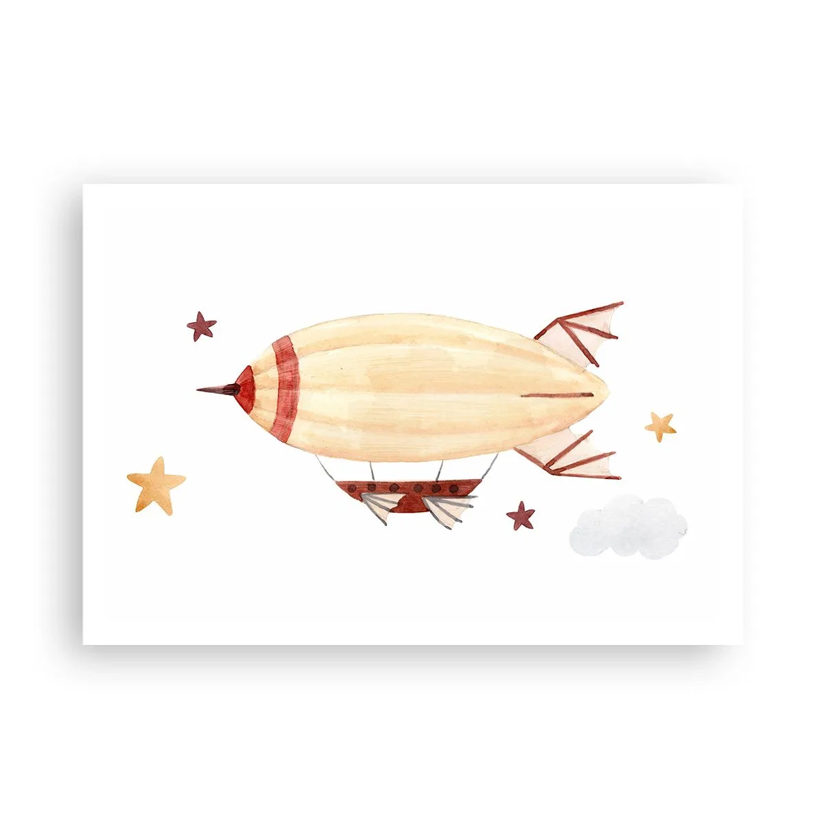 Pôster - Dirigível - 100x70 cm