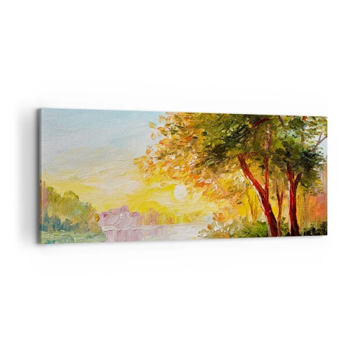 Quadro em tela - Et in Arcadia ego - 100x40 cm