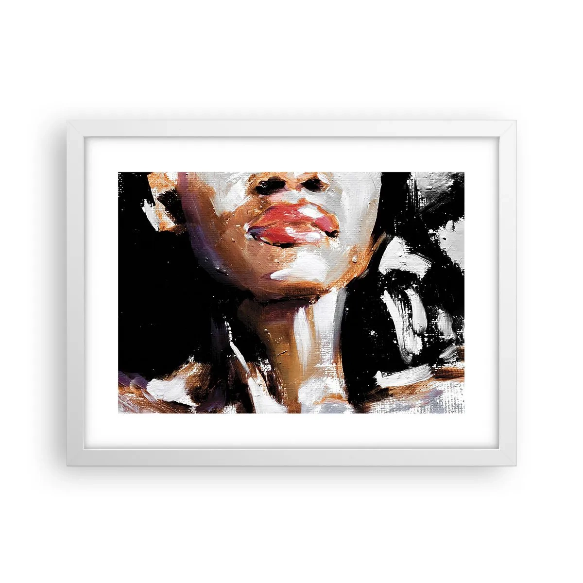 Pôster em moldura branca - Orgulho sem preconceitos - 40x30 cm