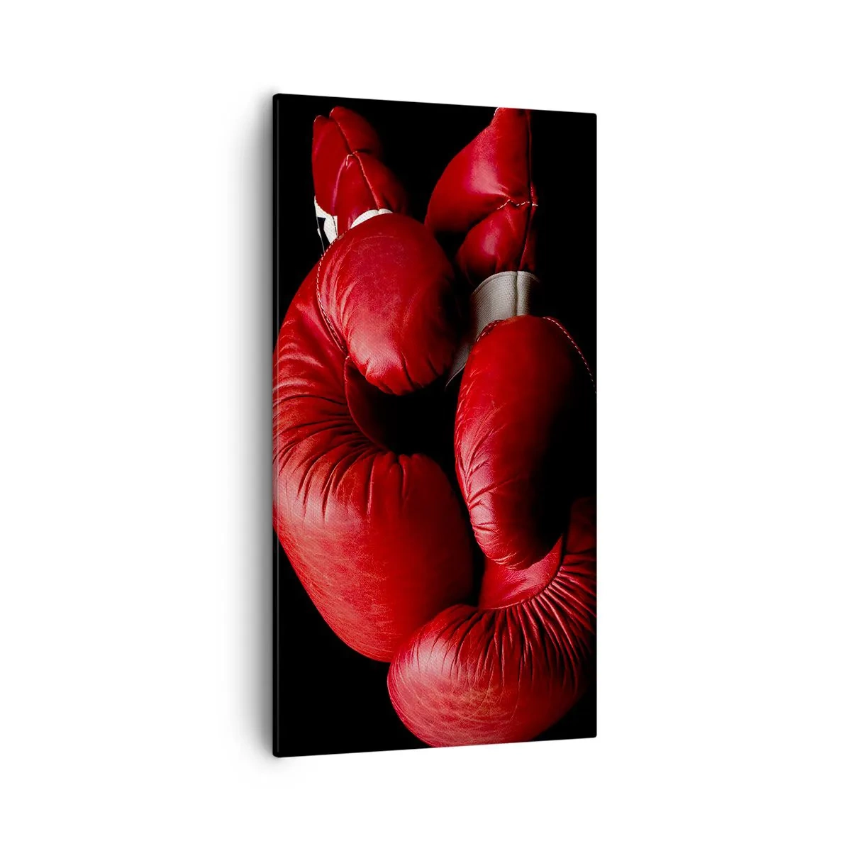 Quadro em tela - As emoções da luta ficaram para trás - 55x100 cm