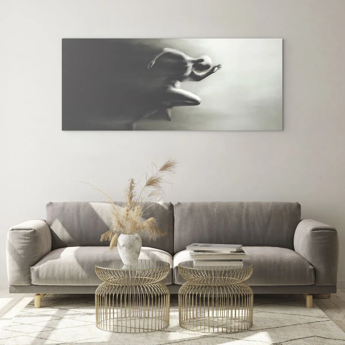 Quadro em vidro - Irresistível - 100x40 cm