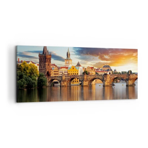 Quadro em tela - Linda há séculos - 100x40 cm