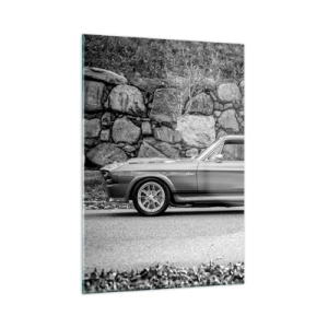 Quadro em vidro - Lenda dos anos 60 - 50x70 cm