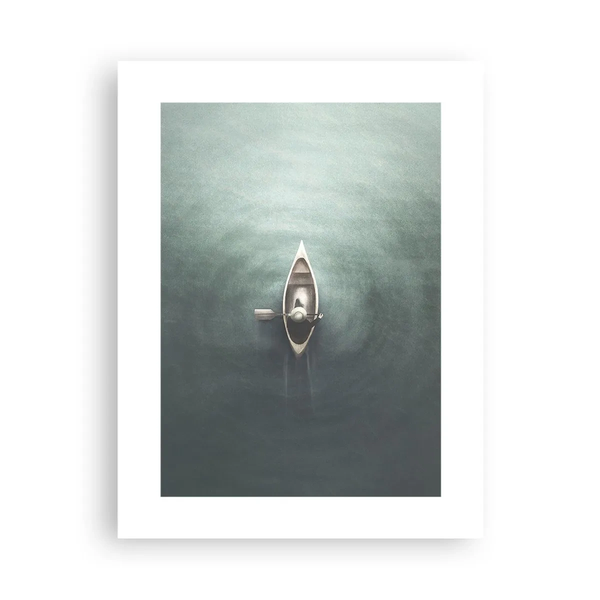 Pôster - Através do lago da lua - 30x40 cm